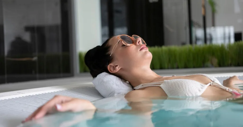 découvrez notre spa jacuzzi pour une détente optimale, profitez des bienfaits de l'eau chaude et des massages relaxants dans un cadre apaisant.